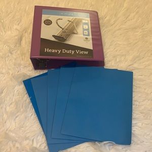 1 Binder & 5 Folders Bundle